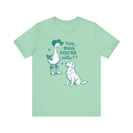 Golden Retriever Silly Goose Tshirt