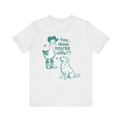 Golden Retriever Silly Goose Tshirt