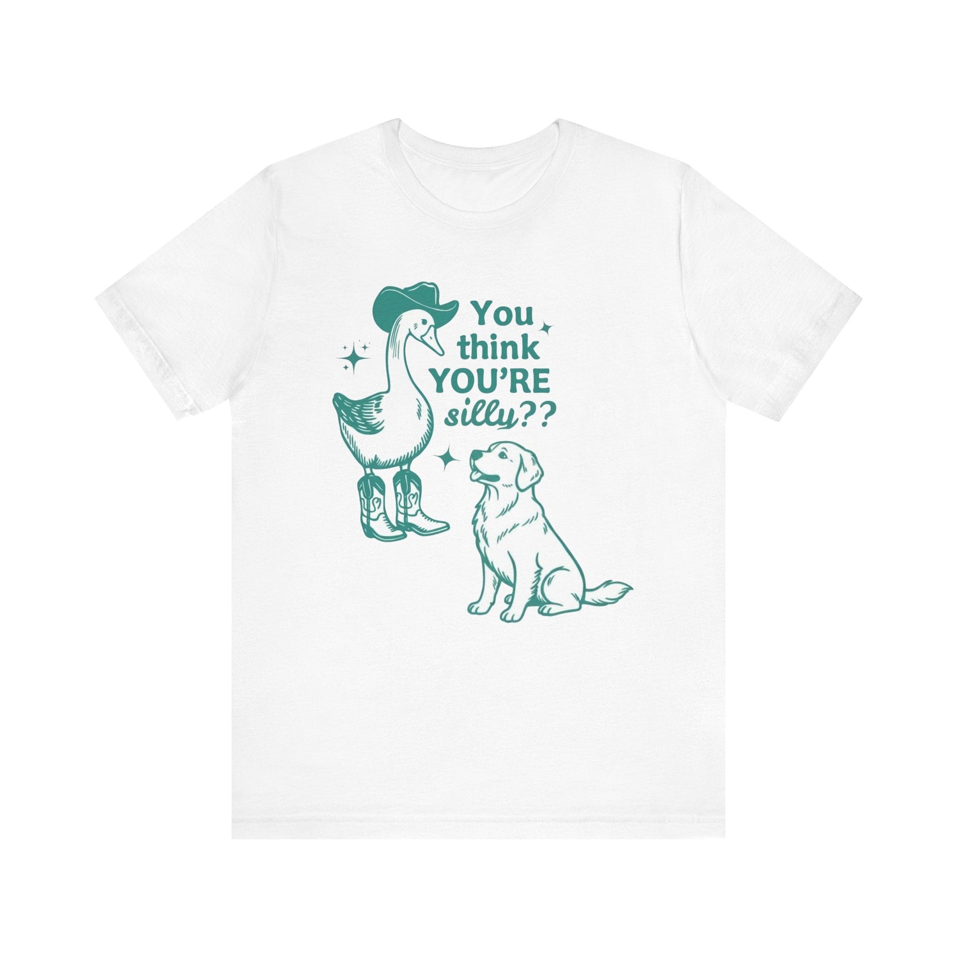 Golden Retriever Silly Goose Tshirt