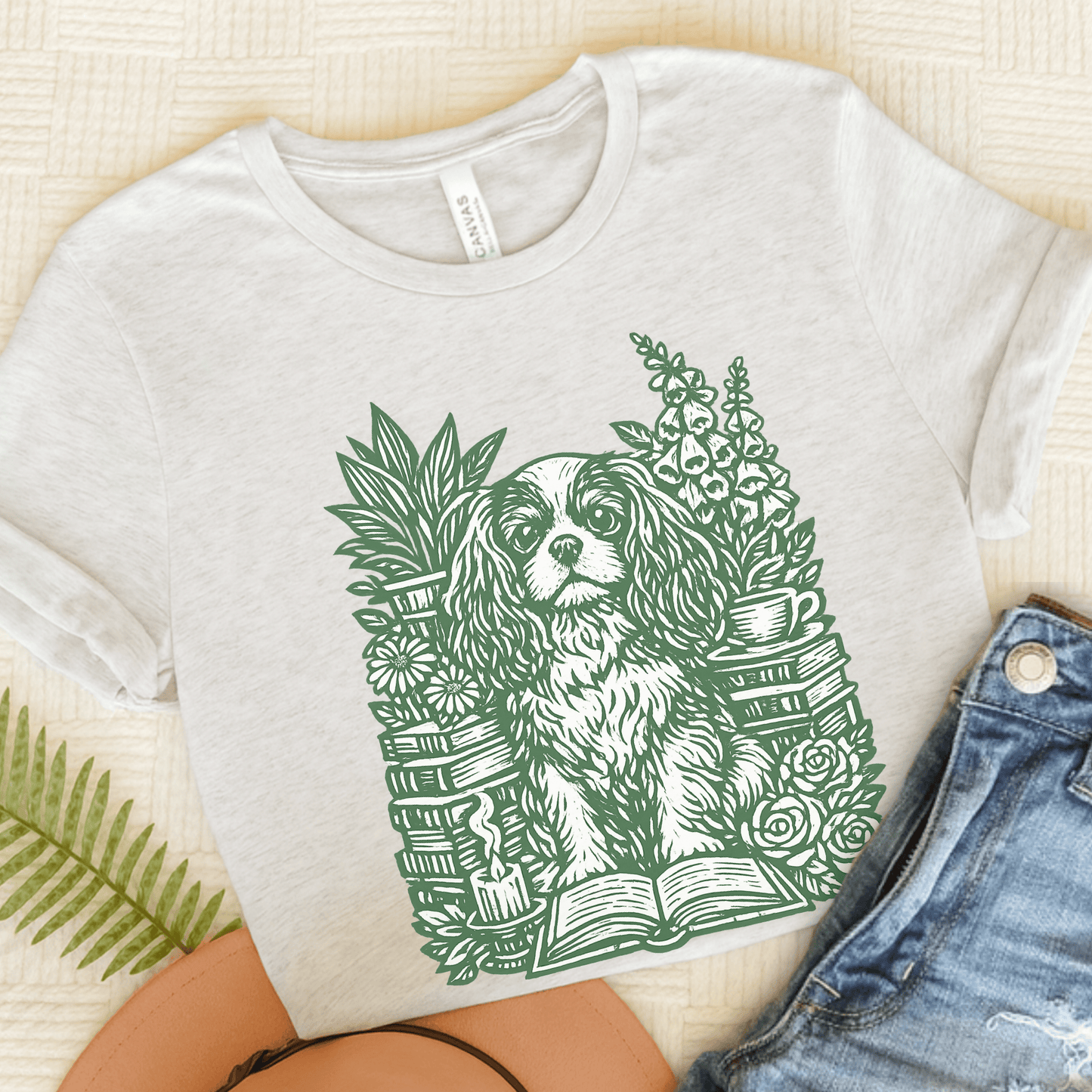Cavalier Bookclub Unisex TShirt Ash