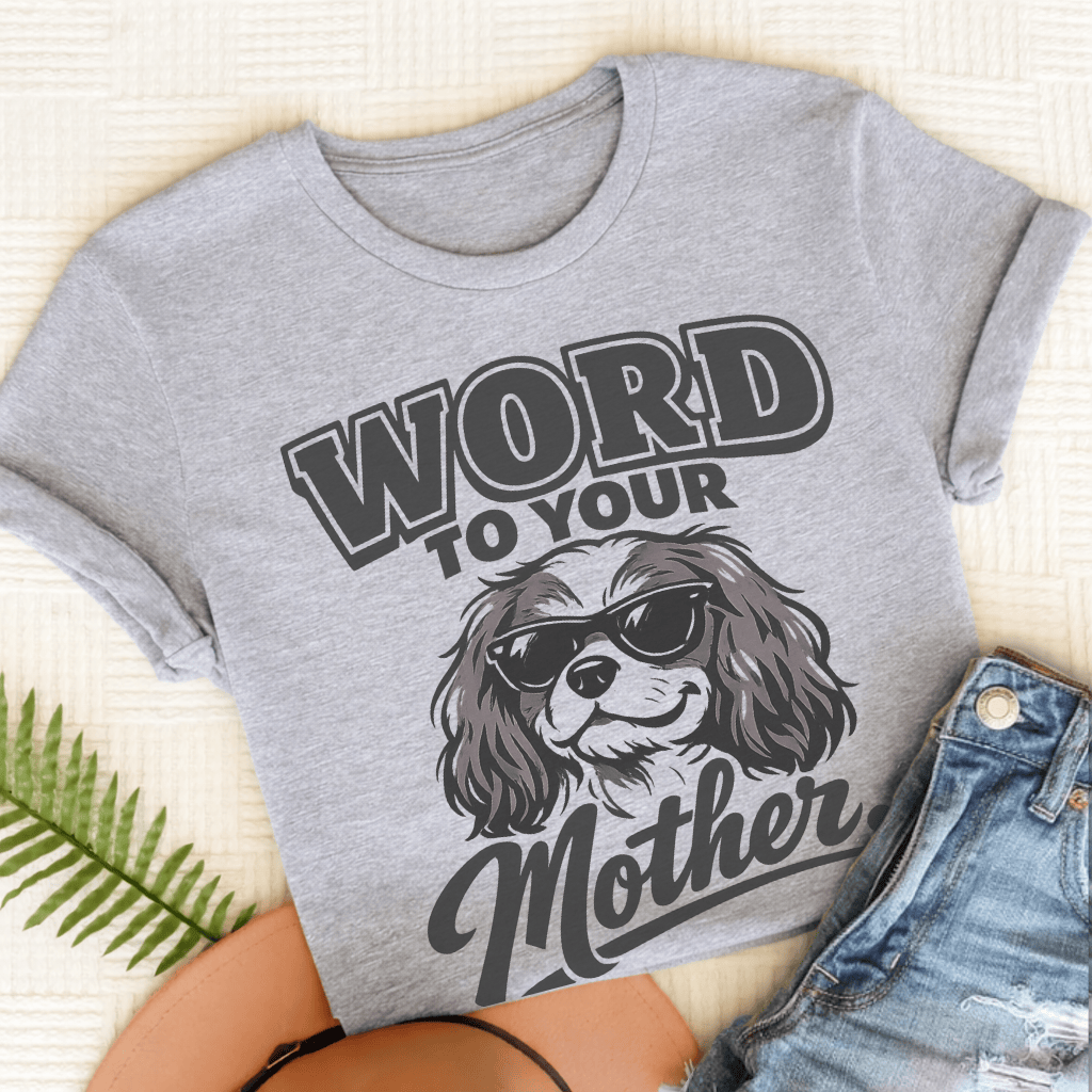 King Charles Word to Mother Unisex TShirt Sport Grey