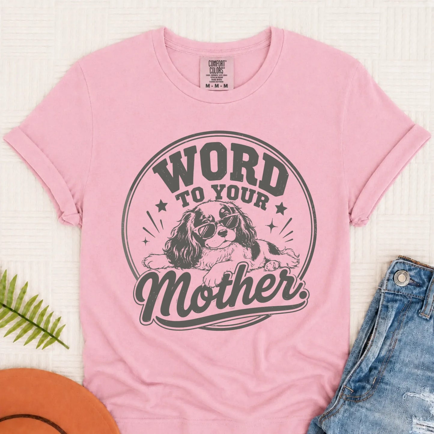 King Charles Word to Your Mother Unisex TShirt Blossom