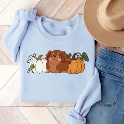 Ruby Cavalier Pupkin Unisex Sweatshirt