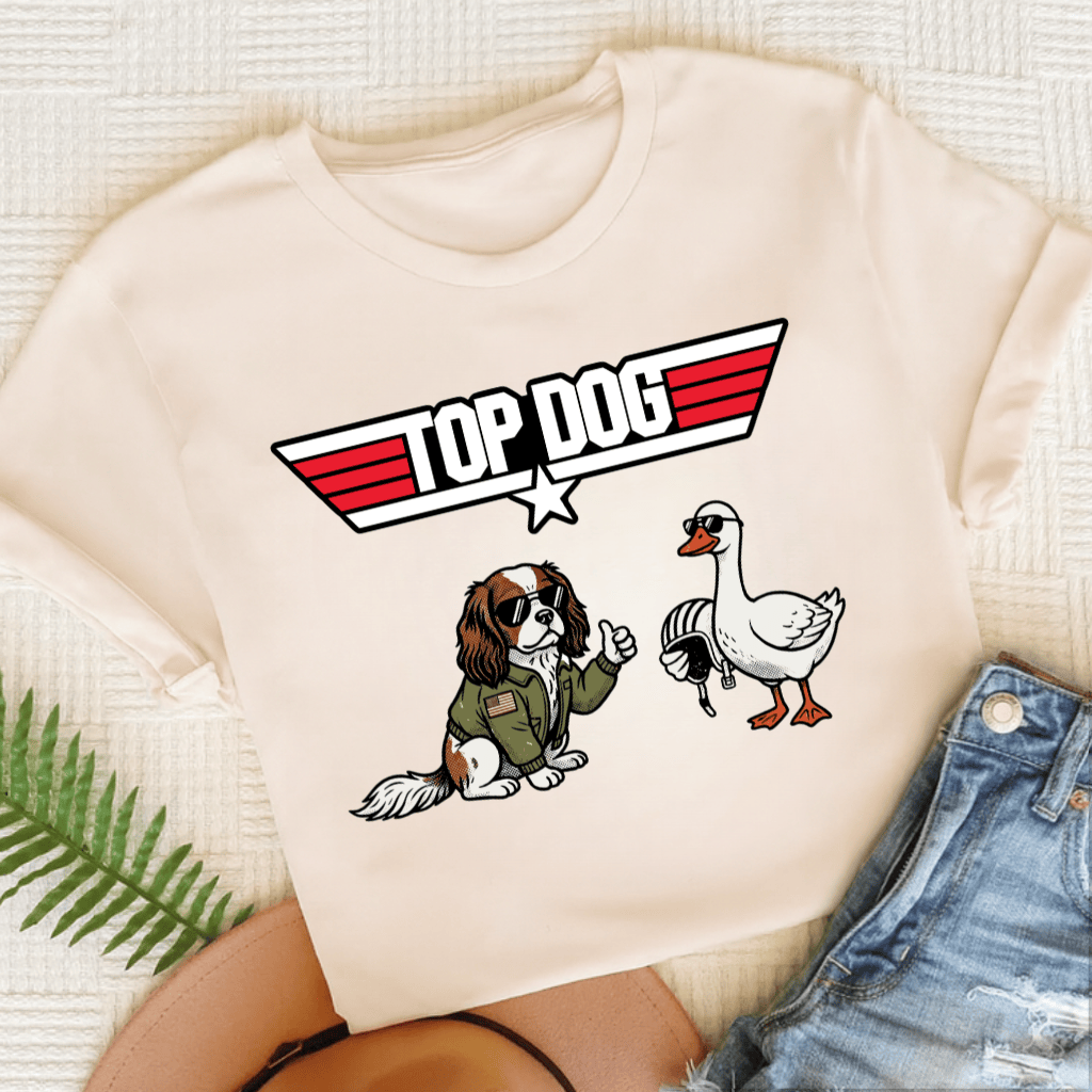 Personalized Cavalier Aviation Unisex TShirt Natural