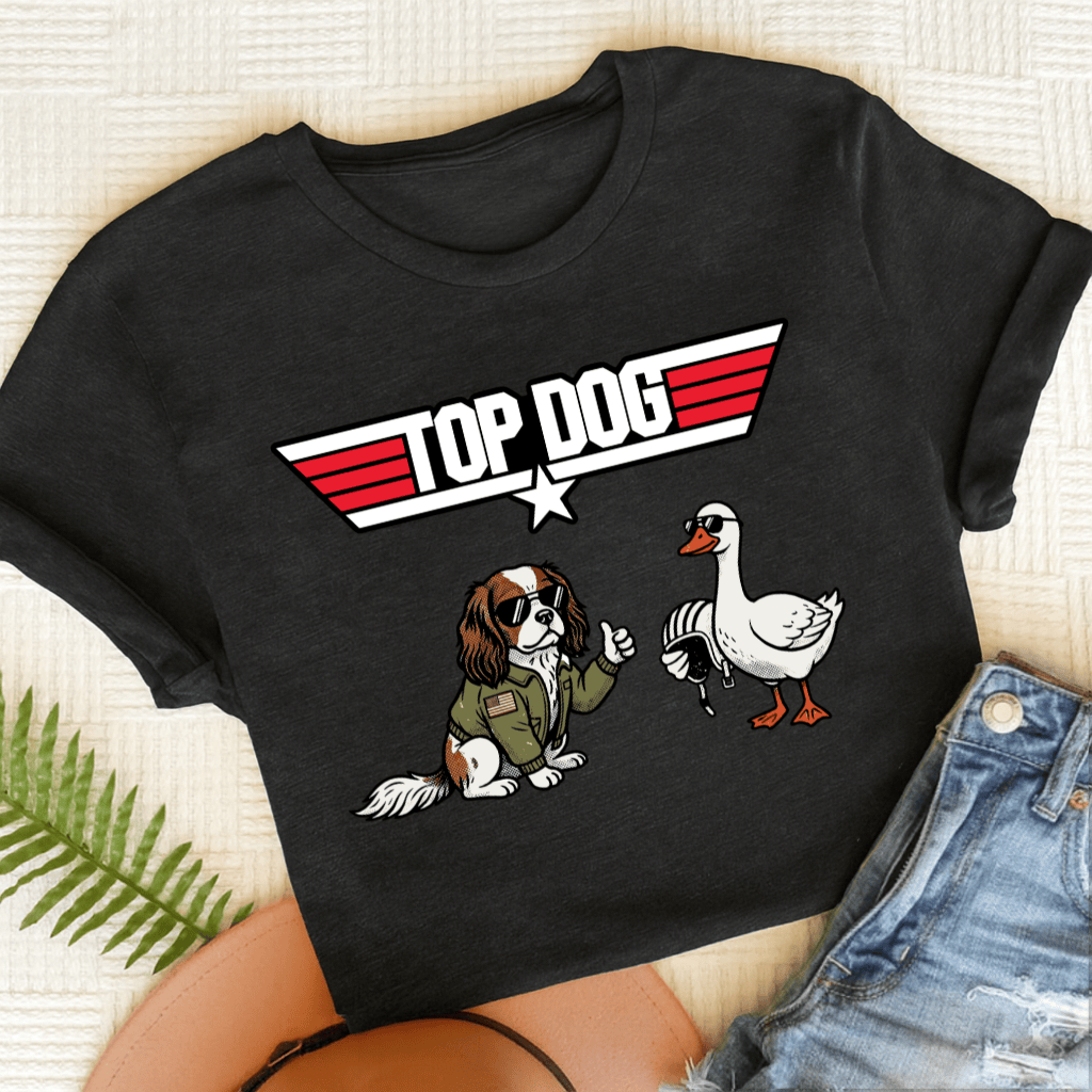 Personalized Cavalier Aviation Unisex TShirt Black