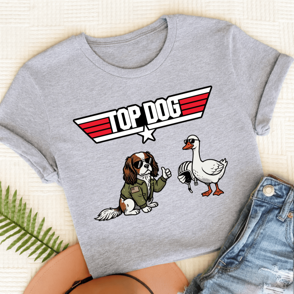Personalized Cavalier Aviation Unisex TShirt Sport Grey