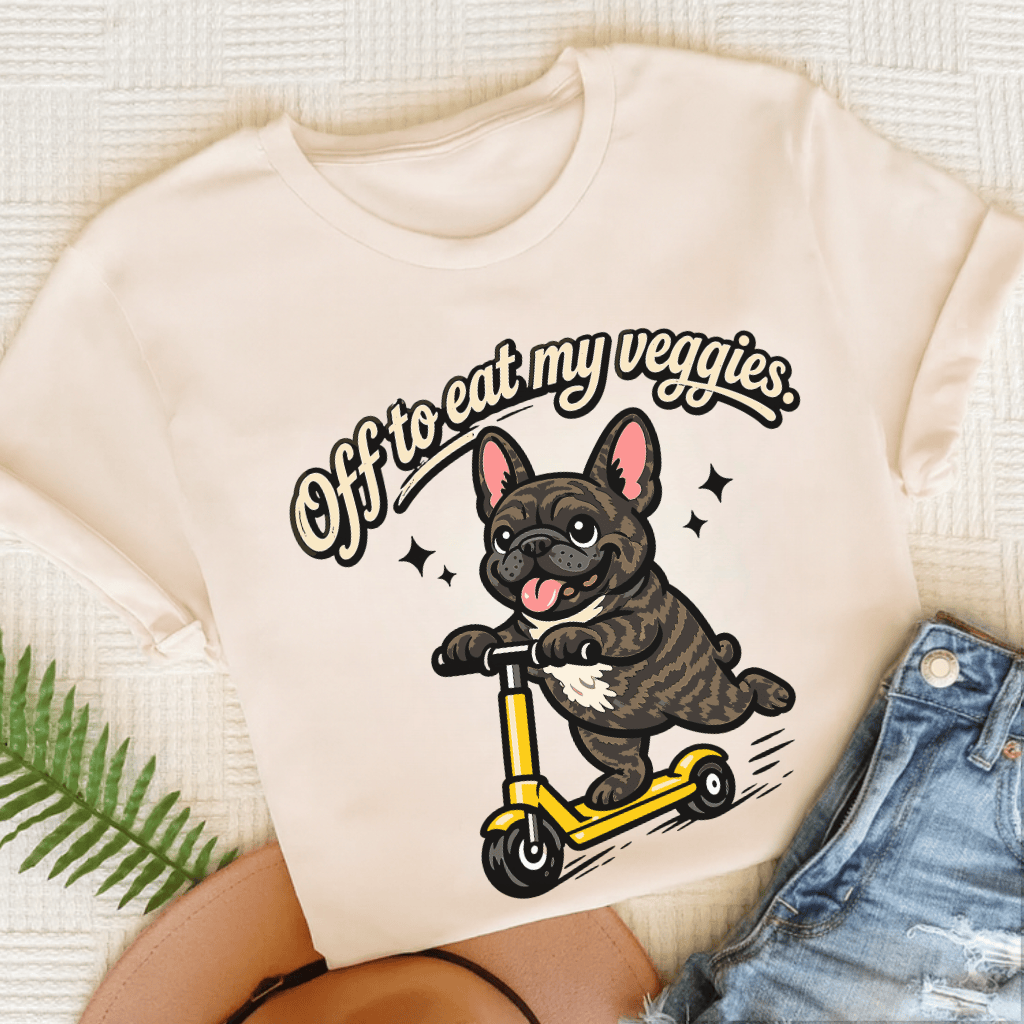 Personalized French Bulldogs Nutritionist Unisex TShirt Natural