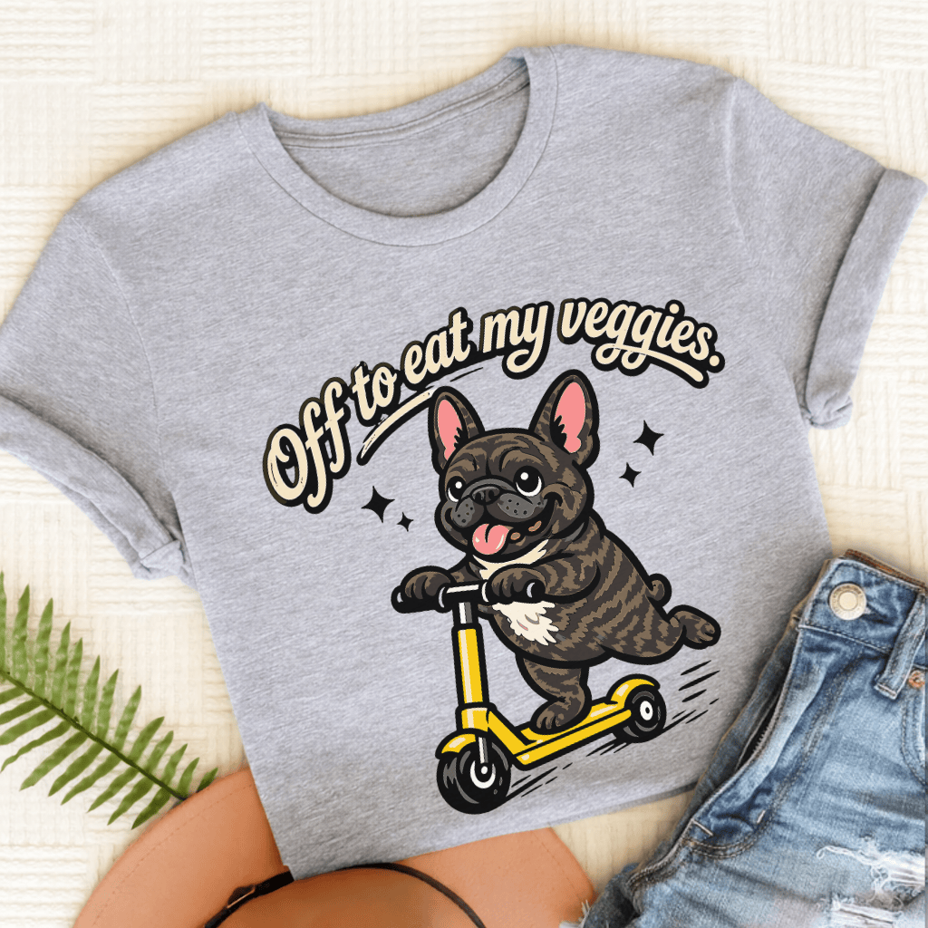 Personalized French Bulldogs Nutritionist Unisex TShirt Sport Grey