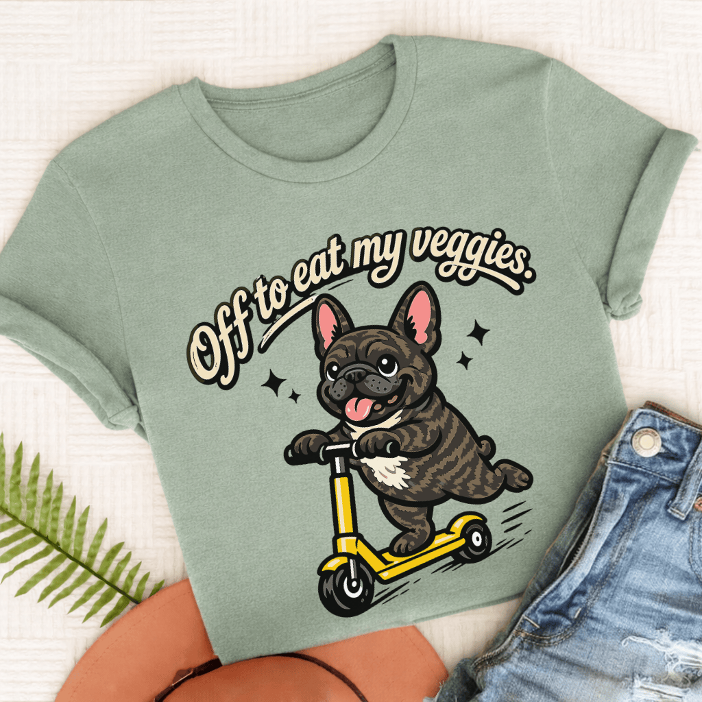 Personalized French Bulldogs Nutritionist Unisex TShirt Comfort Colors Bay