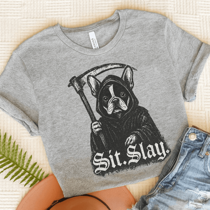 Printify T-Shirt Athletic Heather / S Piebald Cavalier King Charles Treat Dealer TShirt