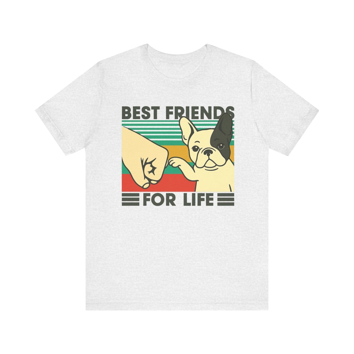 Piebald French Bulldog Bestie TShirt