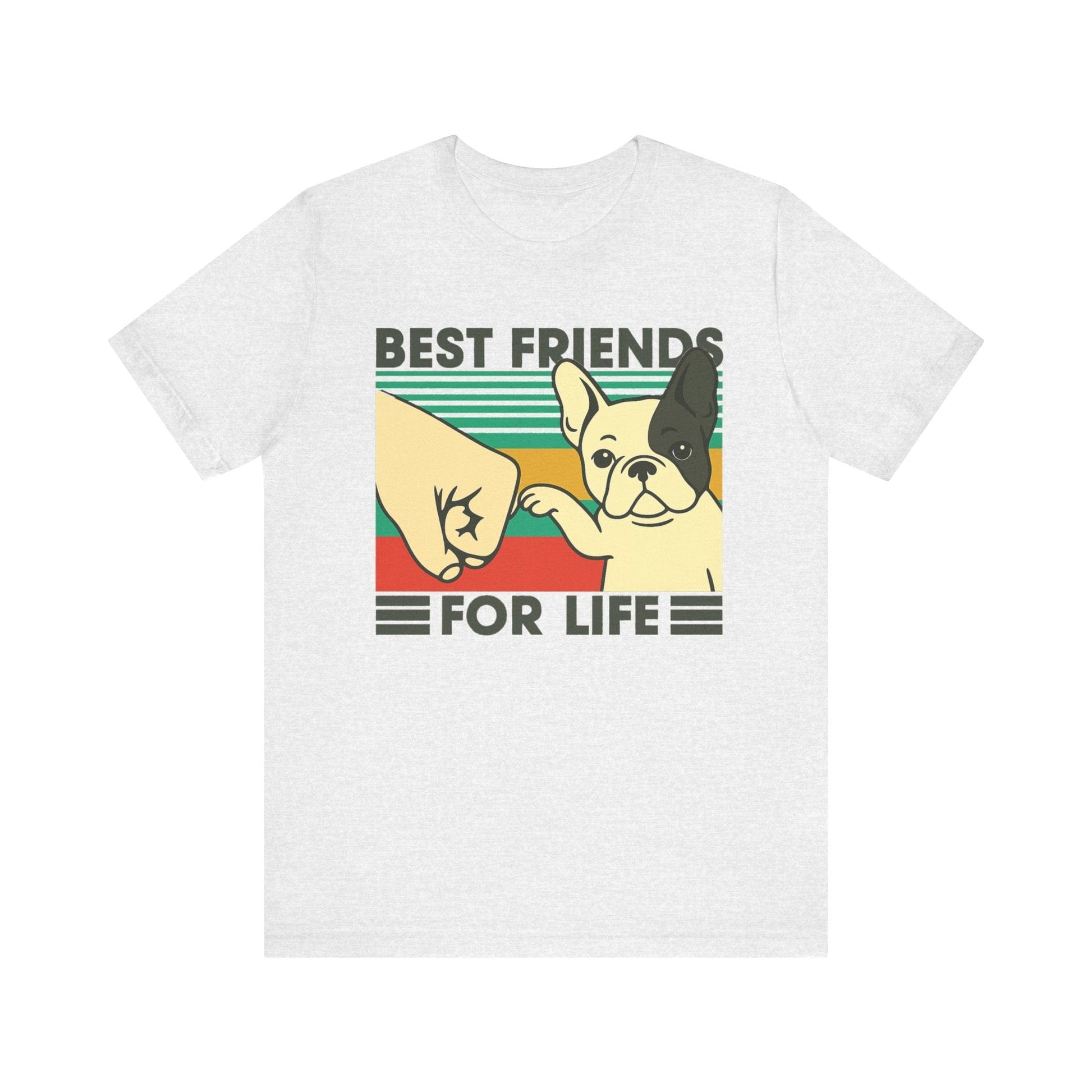 Piebald French Bulldog Bestie TShirt