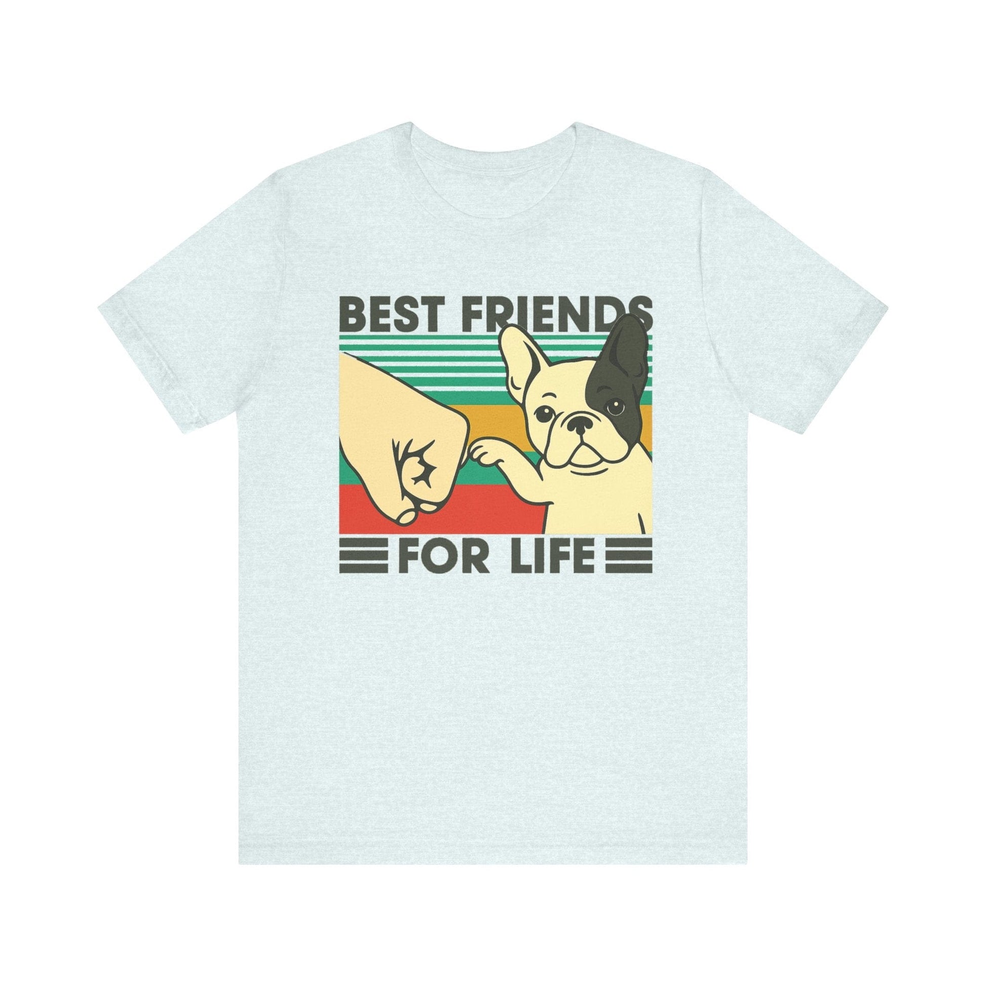 Piebald French Bulldog Bestie TShirt