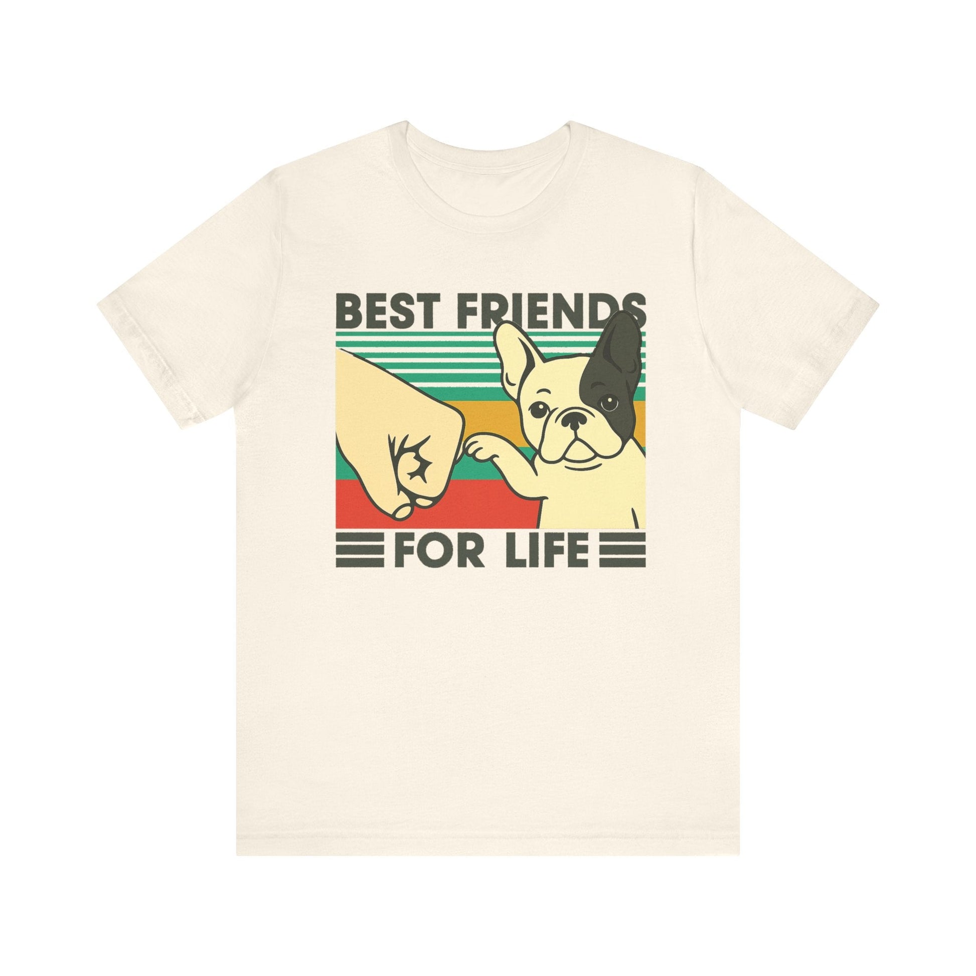 Piebald French Bulldog Bestie TShirt