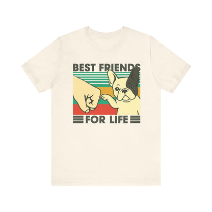 Piebald French Bulldog Bestie TShirt