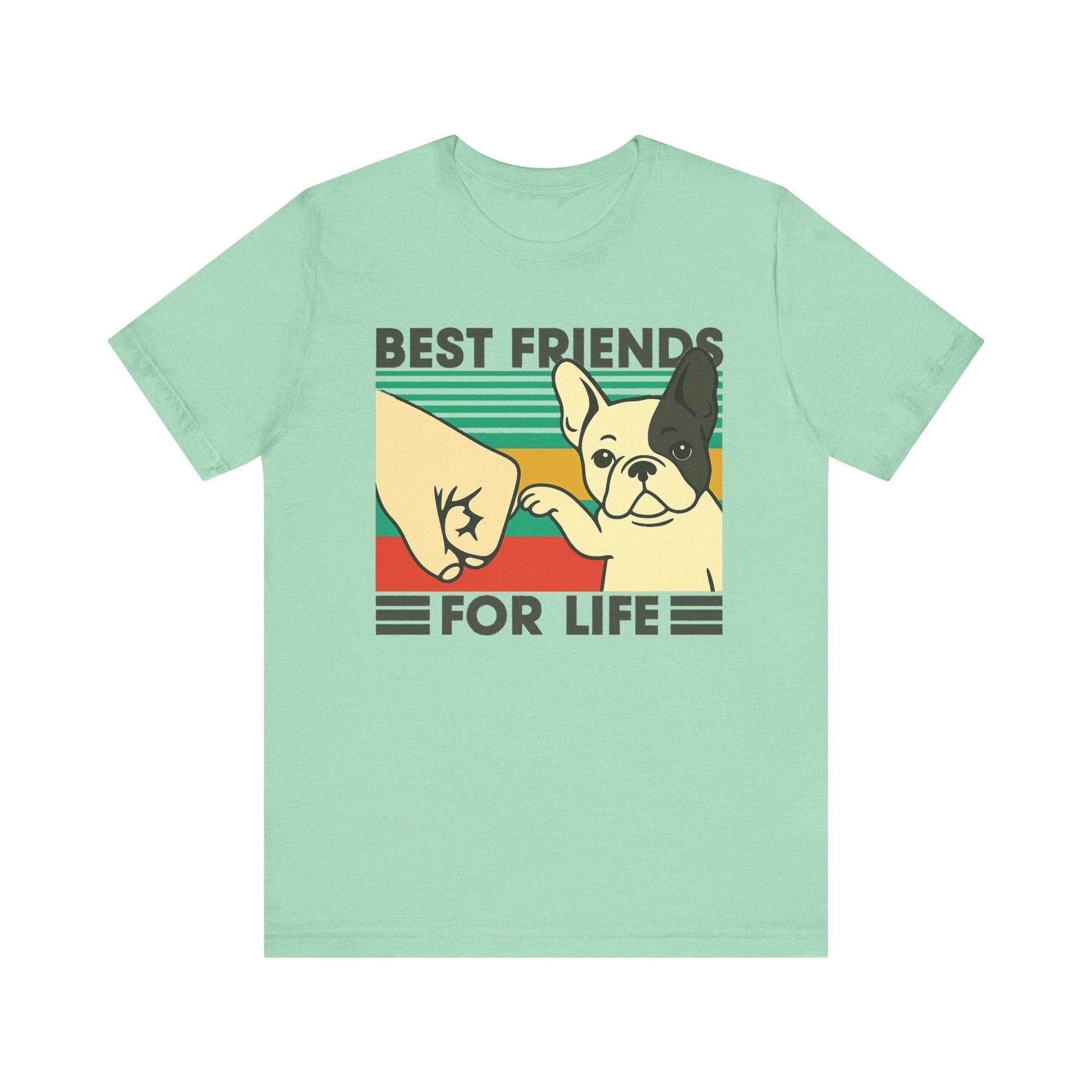 Piebald French Bulldog Bestie TShirt