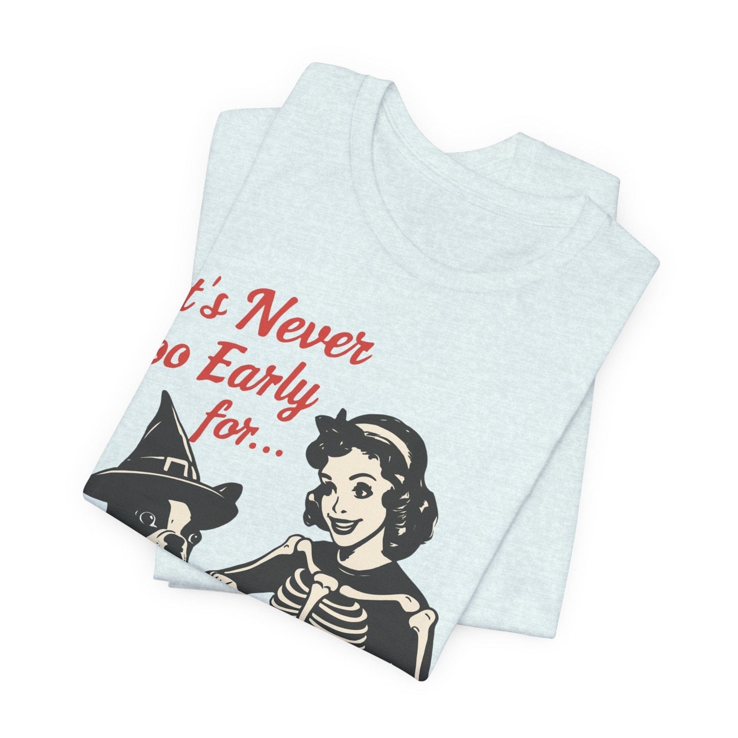 Piebald French Bulldog Early Halloween TShirt