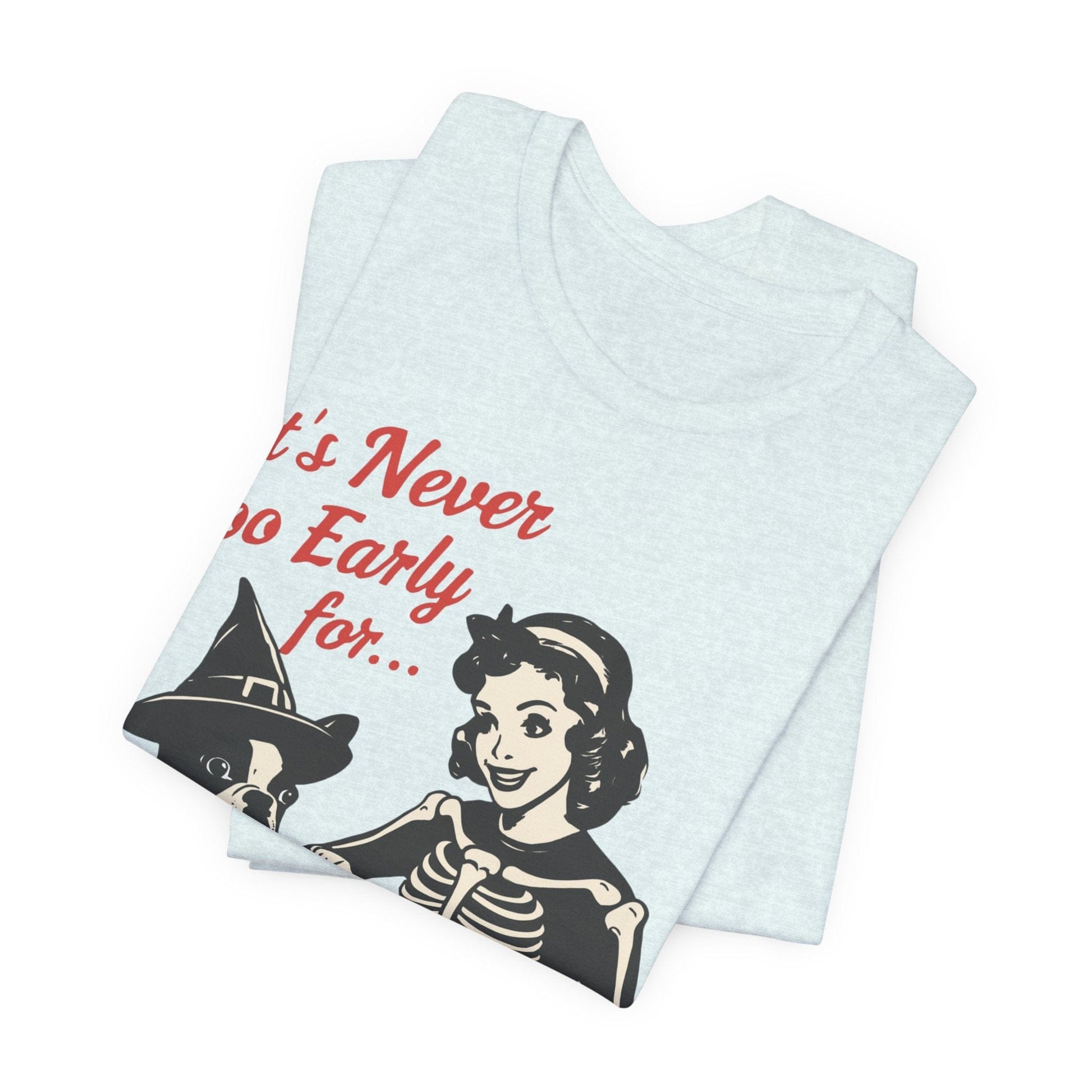 Piebald French Bulldog Early Halloween TShirt