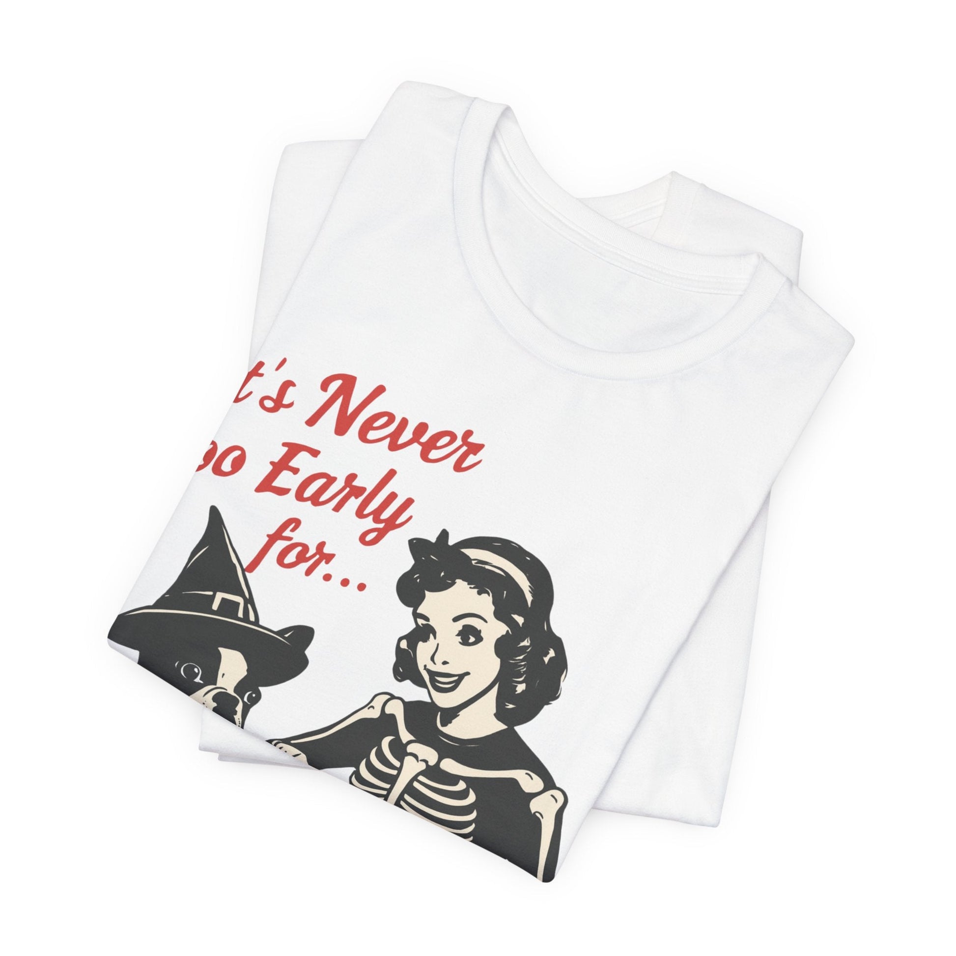 Piebald French Bulldog Early Halloween TShirt