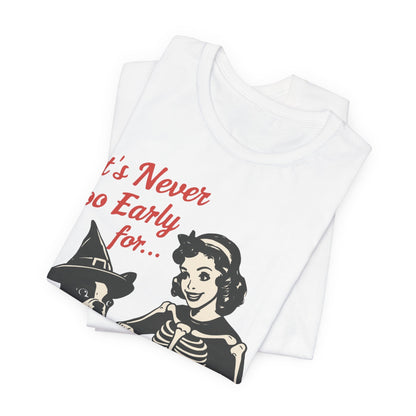 Piebald French Bulldog Early Halloween TShirt