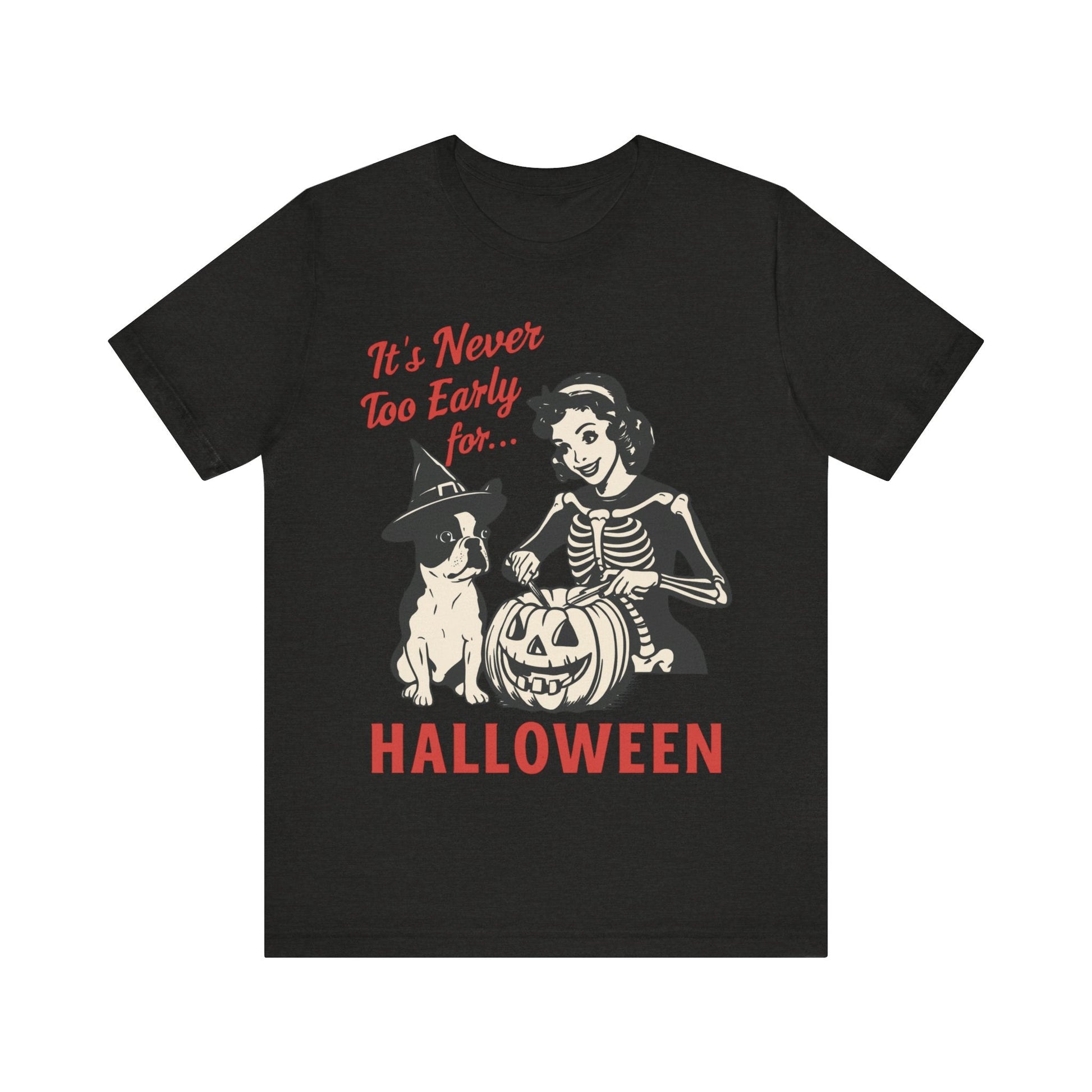 Piebald French Bulldog Early Halloween TShirt