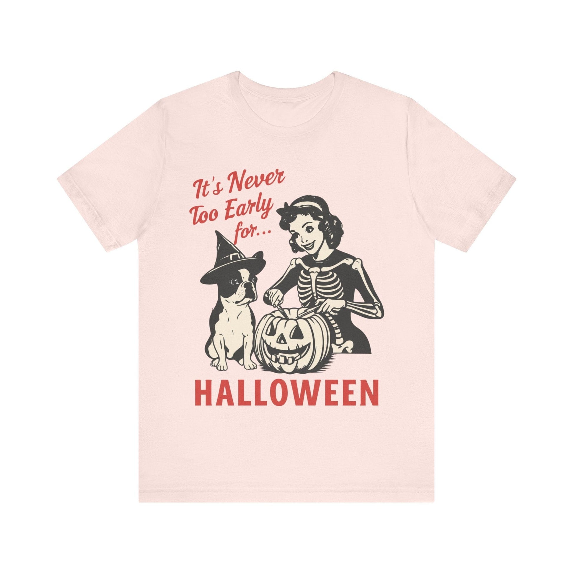 Piebald French Bulldog Early Halloween TShirt