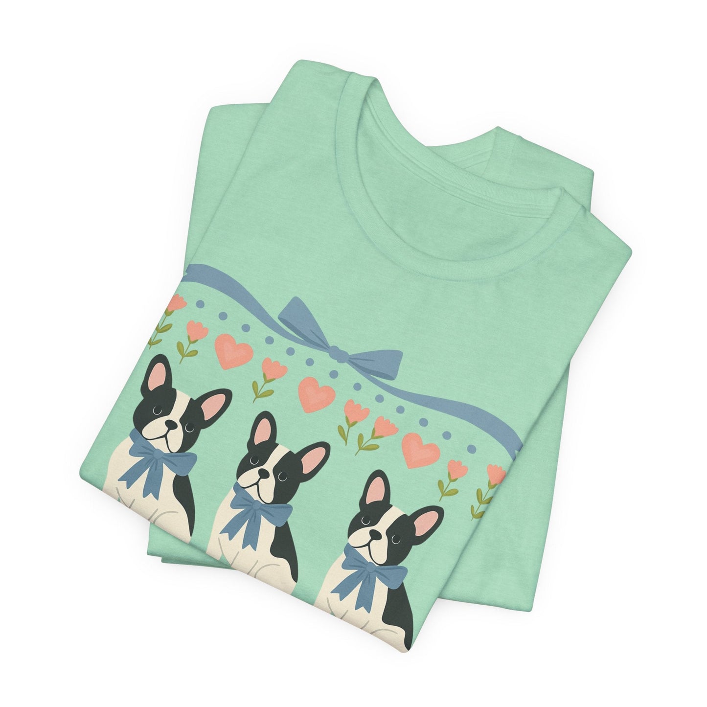 Piebald French Bulldog Grandma TShirt