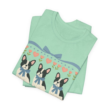 Piebald French Bulldog Grandma TShirt