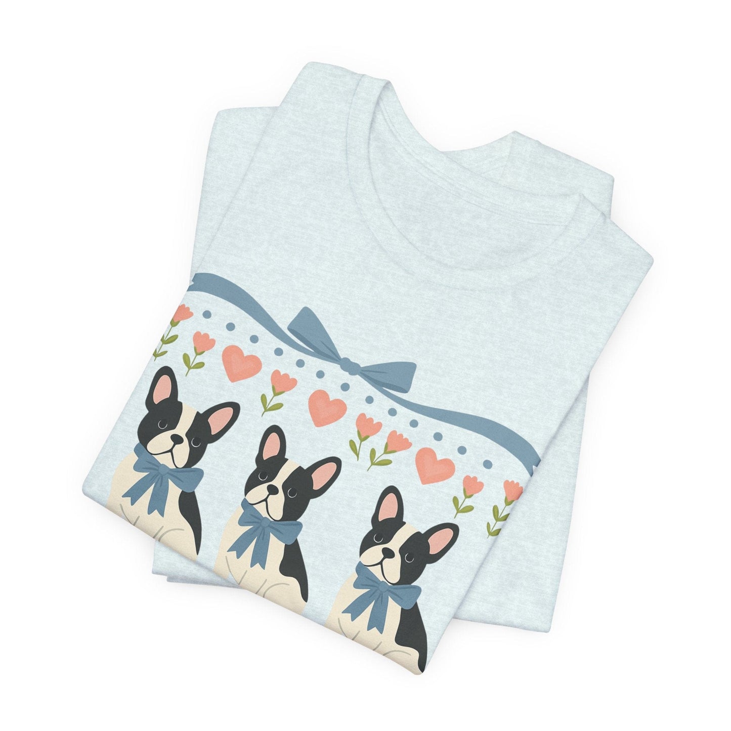 Piebald French Bulldog Grandma TShirt