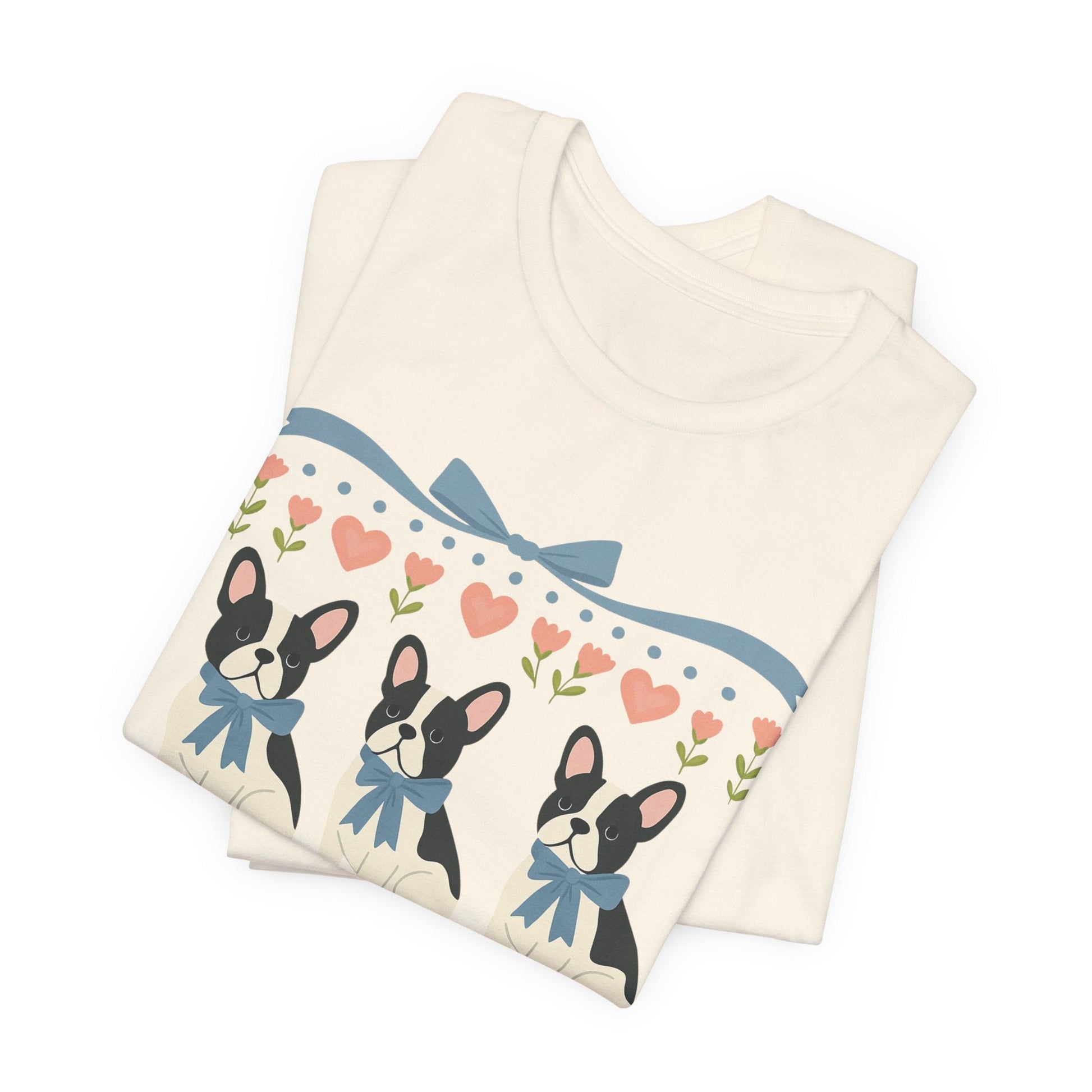 Piebald French Bulldog Grandma TShirt