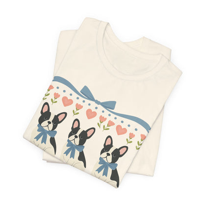 Piebald French Bulldog Grandma TShirt