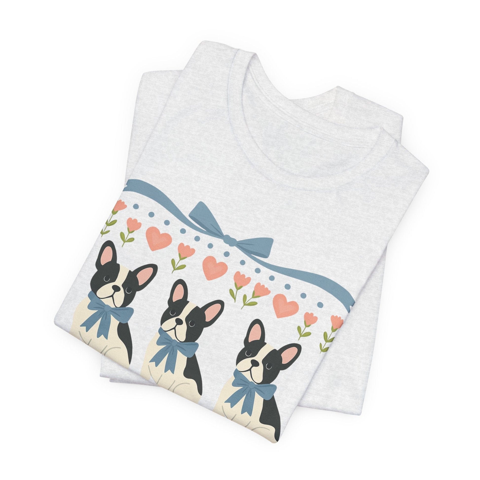 Piebald French Bulldog Grandma TShirt