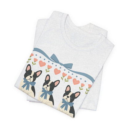 Piebald French Bulldog Grandma TShirt