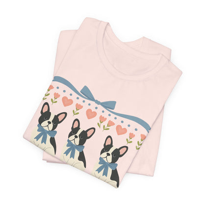 Piebald French Bulldog Grandma TShirt