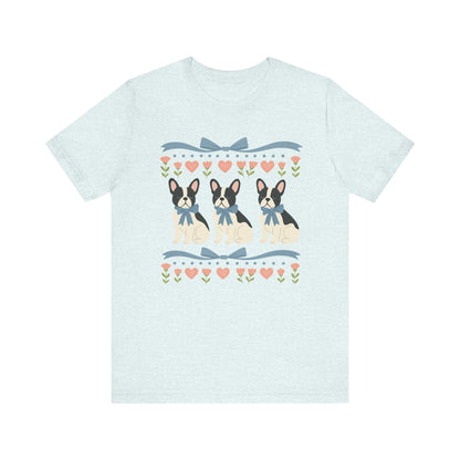 Piebald French Bulldog Grandma TShirt