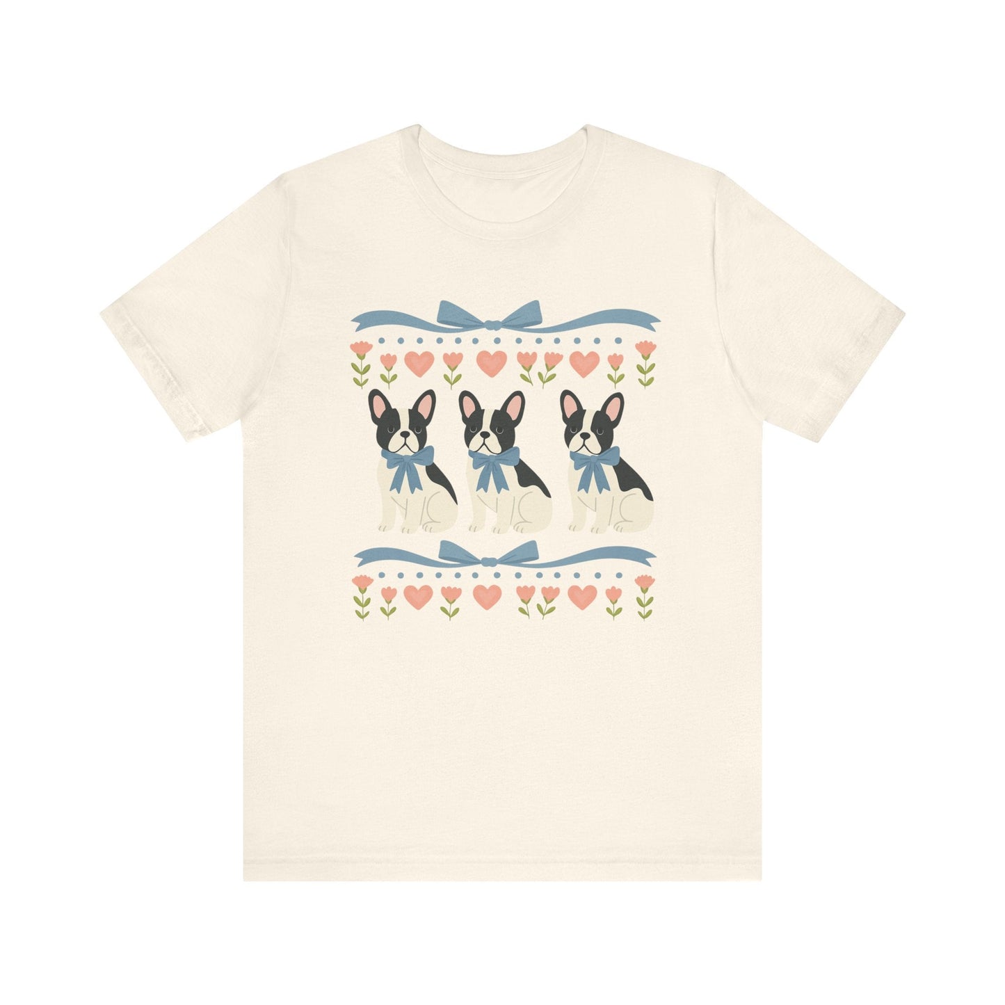 Piebald French Bulldog Grandma TShirt