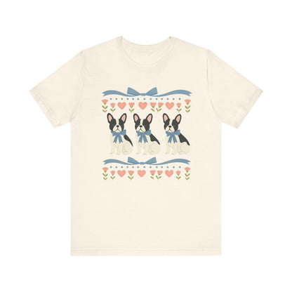 Piebald French Bulldog Grandma TShirt