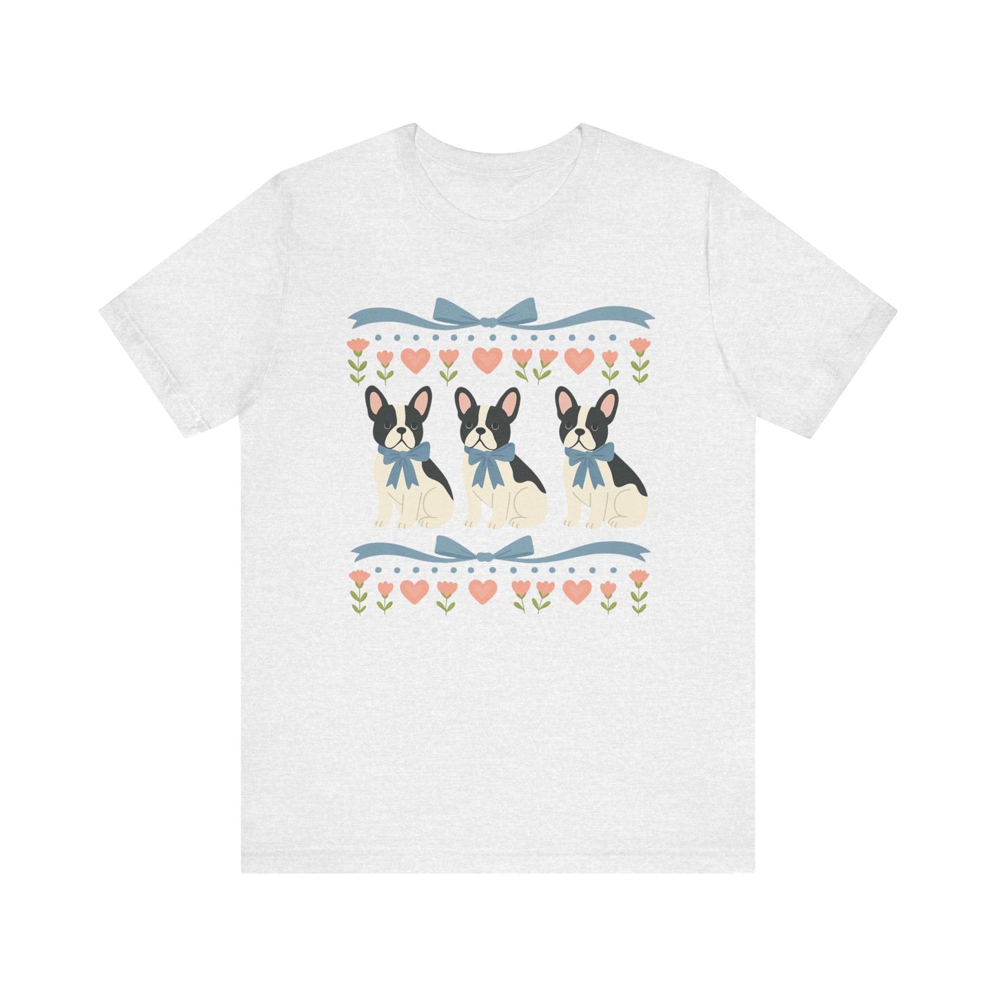 Piebald French Bulldog Grandma TShirt