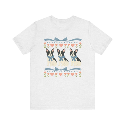 Piebald French Bulldog Grandma TShirt