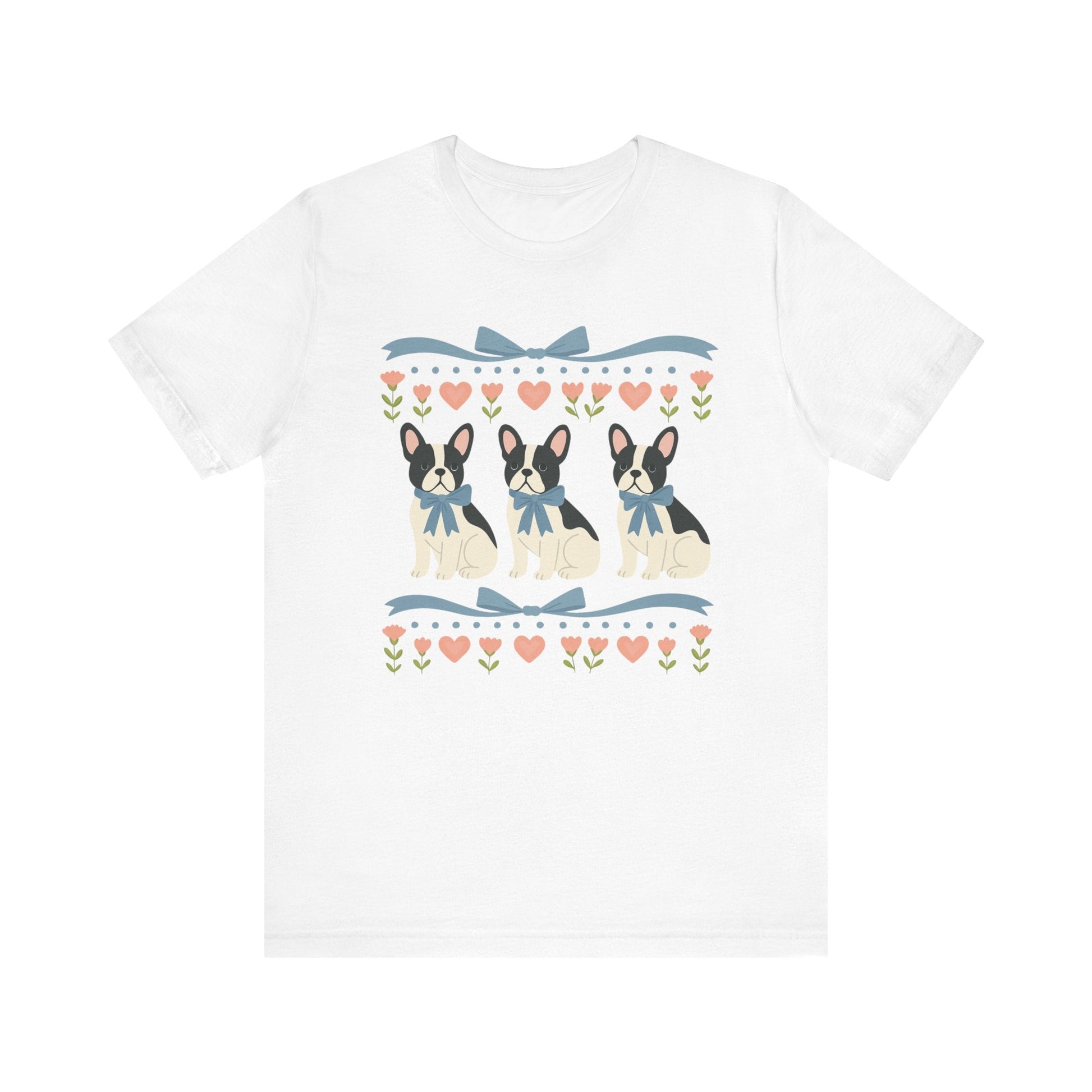 Piebald French Bulldog Grandma TShirt