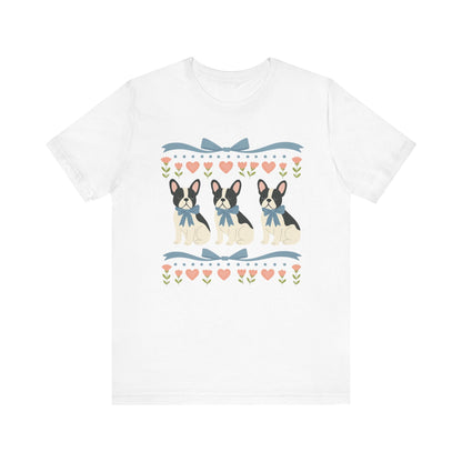 Piebald French Bulldog Grandma TShirt