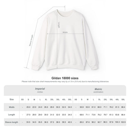 Printify Sweatshirt Piebald French Bulldog Grave Robber Sweatshirt