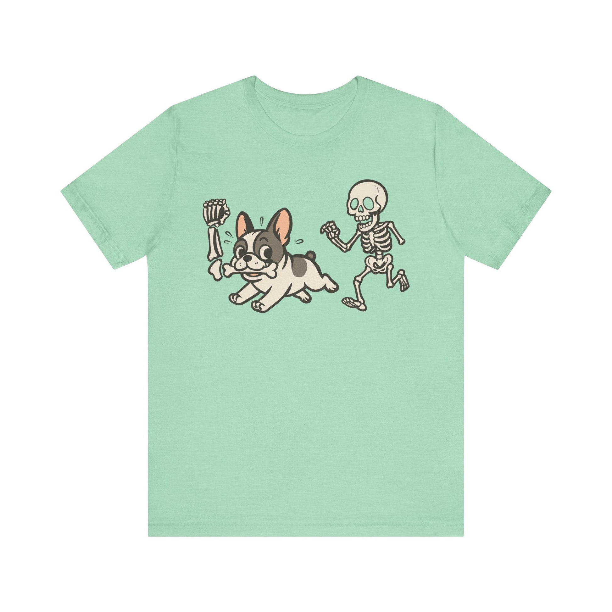 Printify T-Shirt Piebald French Bulldog Grave Robber TShirt
