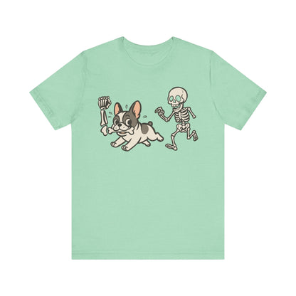 Printify T-Shirt Piebald French Bulldog Grave Robber TShirt