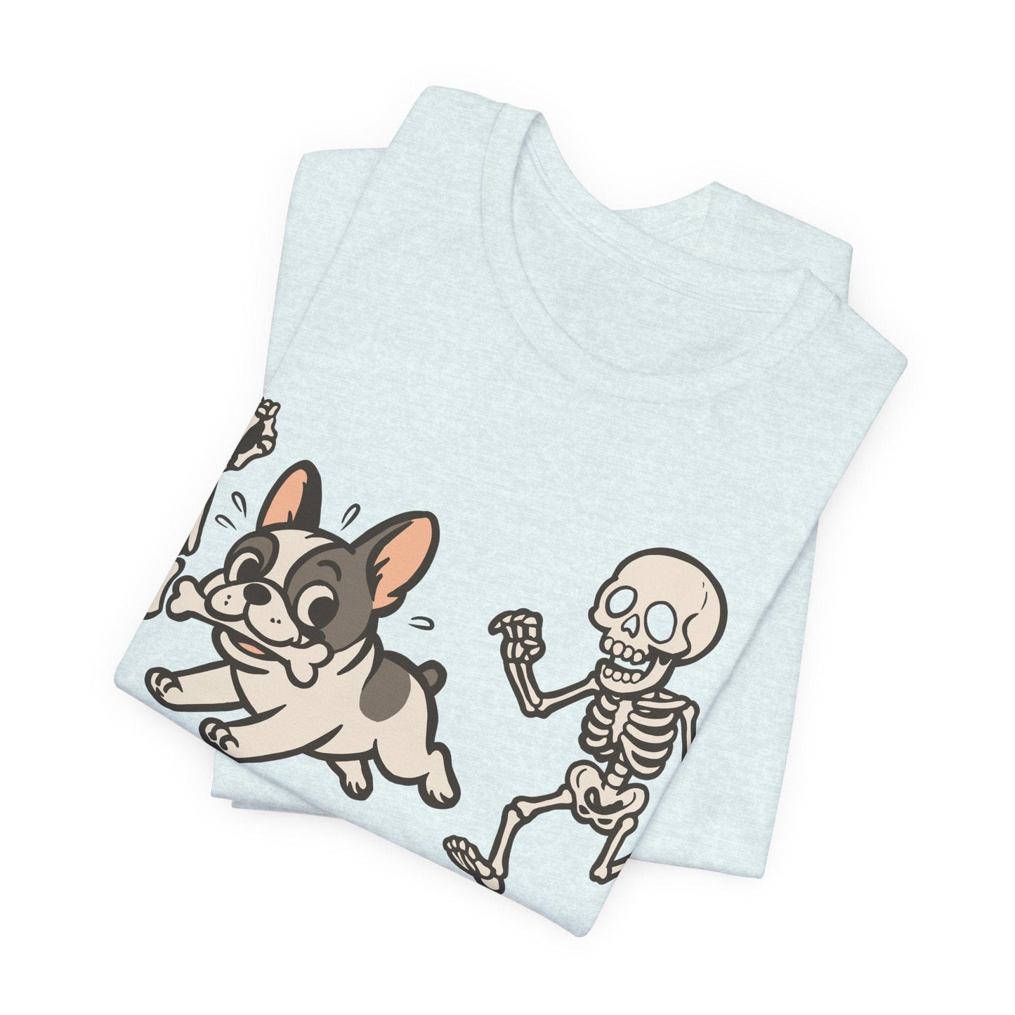 Printify T-Shirt Piebald French Bulldog Grave Robber TShirt