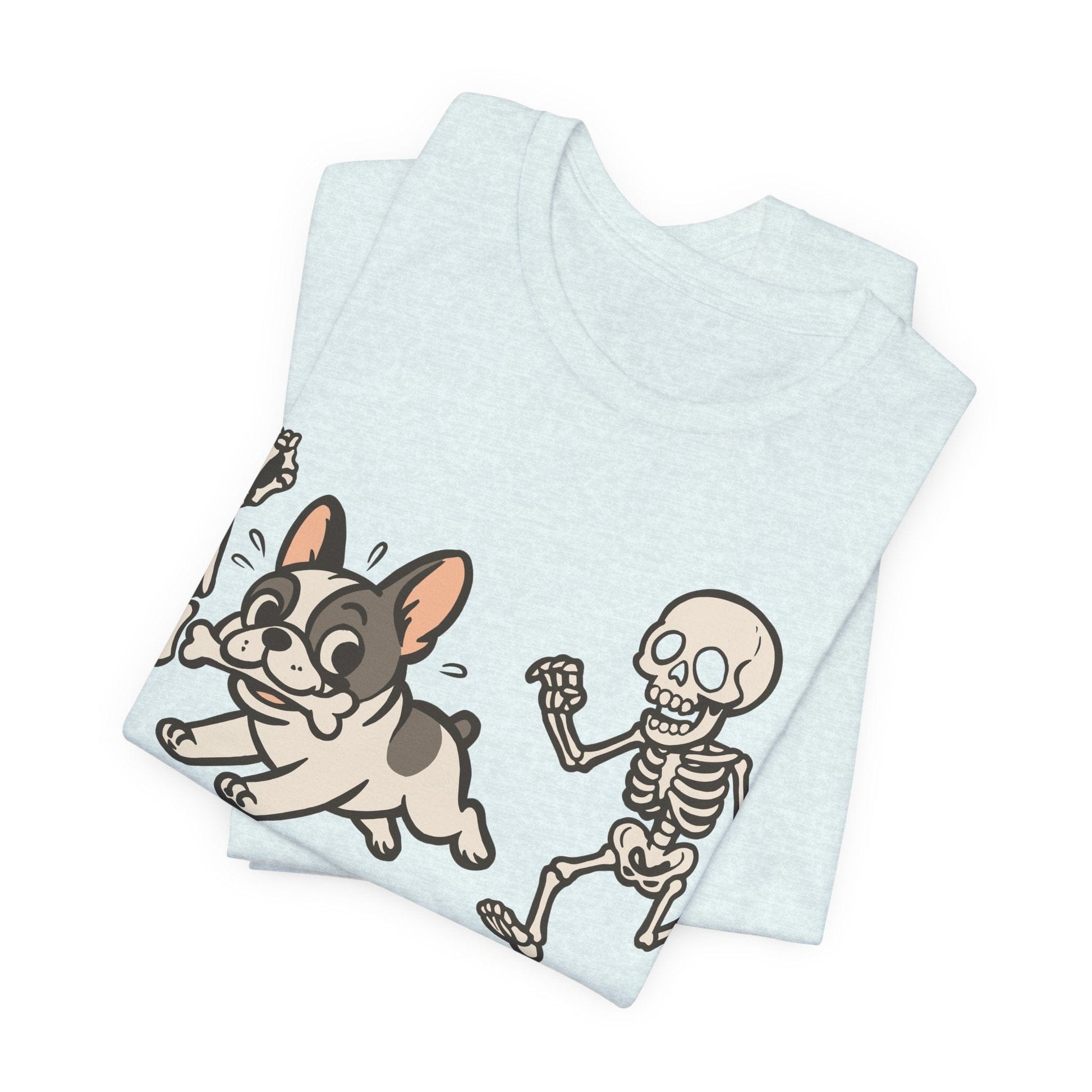 Printify T-Shirt Piebald French Bulldog Grave Robber TShirt