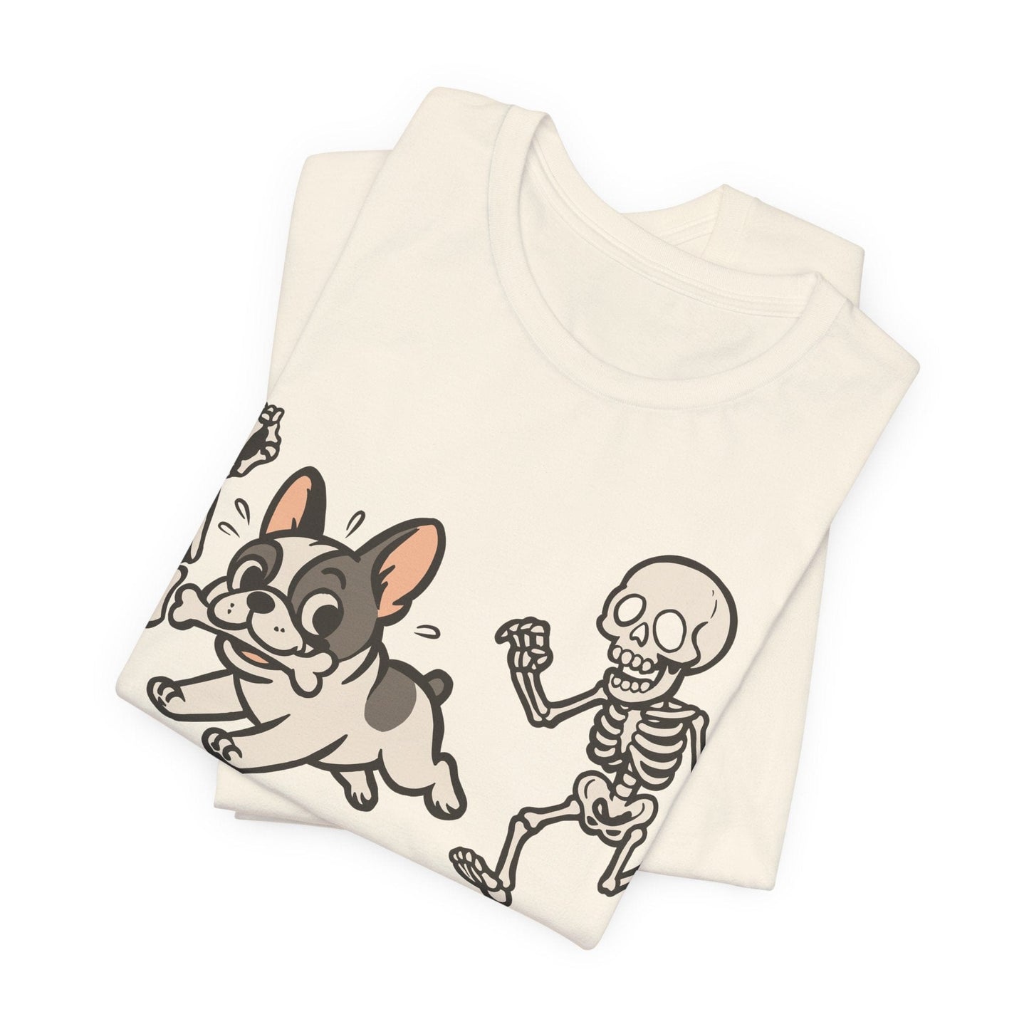 Printify T-Shirt Piebald French Bulldog Grave Robber TShirt