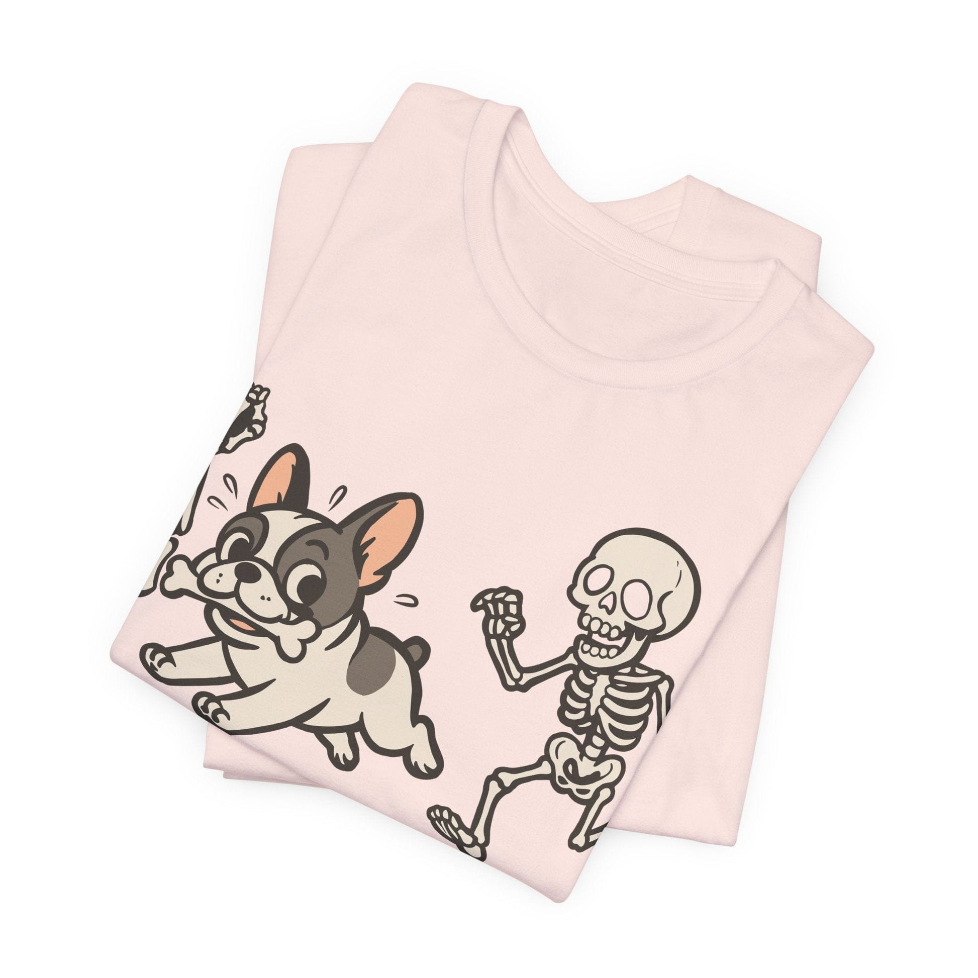 Printify T-Shirt Piebald French Bulldog Grave Robber TShirt