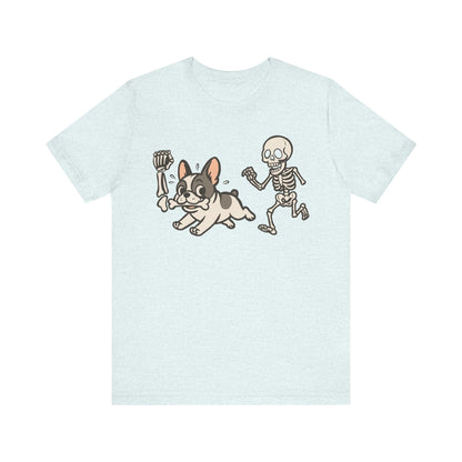 Printify T-Shirt Piebald French Bulldog Grave Robber TShirt