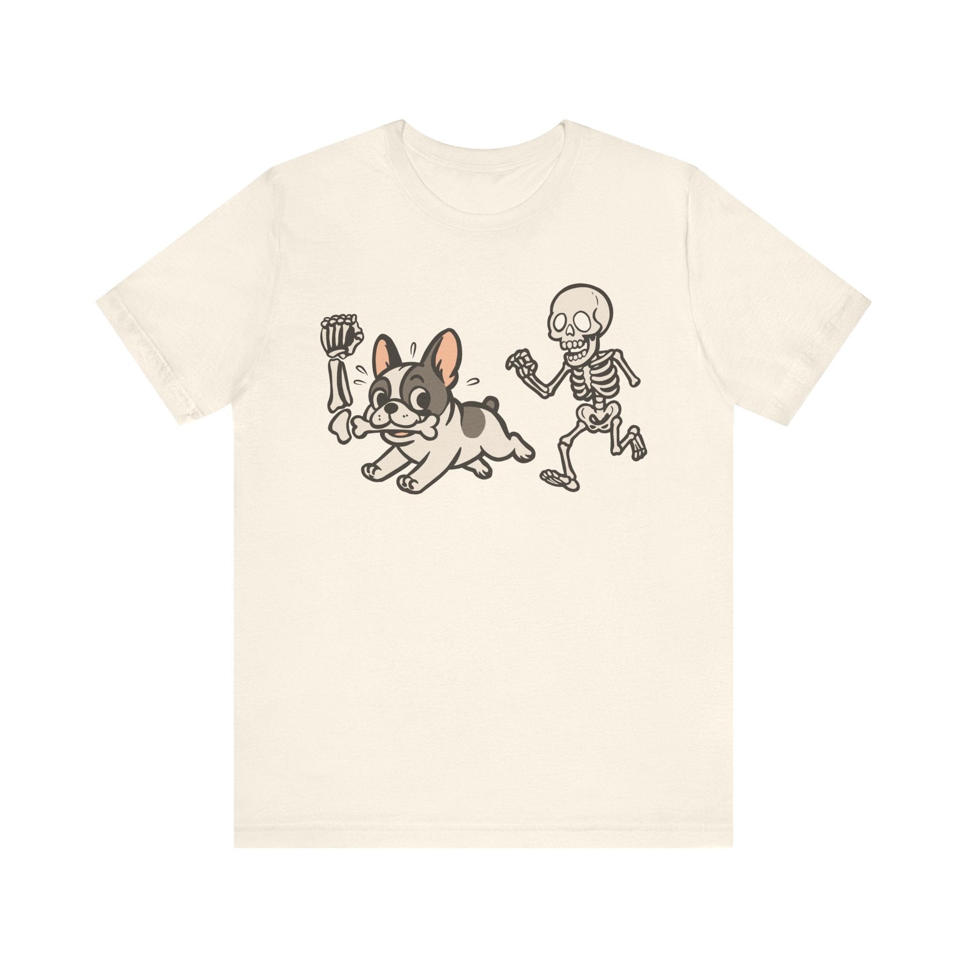 Printify T-Shirt Piebald French Bulldog Grave Robber TShirt